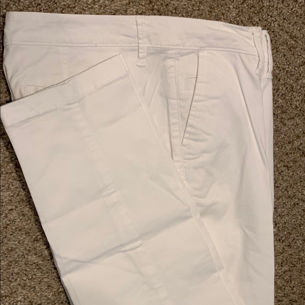 Gap White Khaki Pants